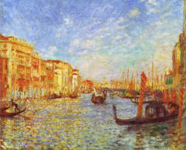 Pierre Renoir Grand Canal, Venice